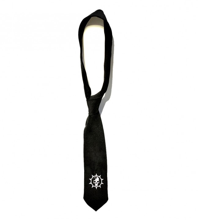 Krankheit Logo embroidered Tie