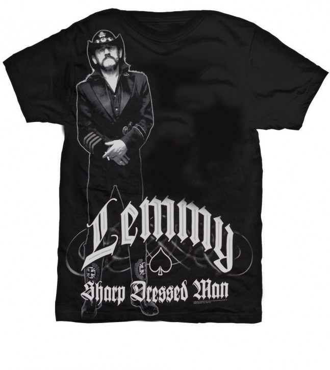 Lemmy T-Shirt  Sharp Dressed Man