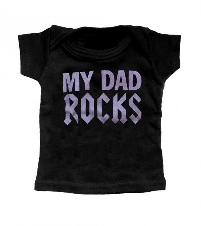 Kids-T-Shirt My Dad Rocks 0-6 months