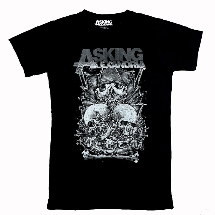 Asking Alexandria T-Shirt  Skull Stack