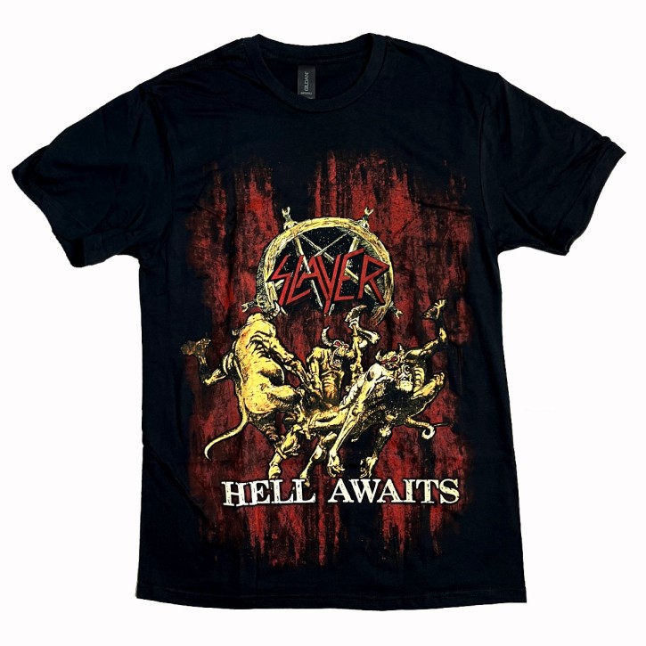 Slayer T-Shirt  Hell Awaits