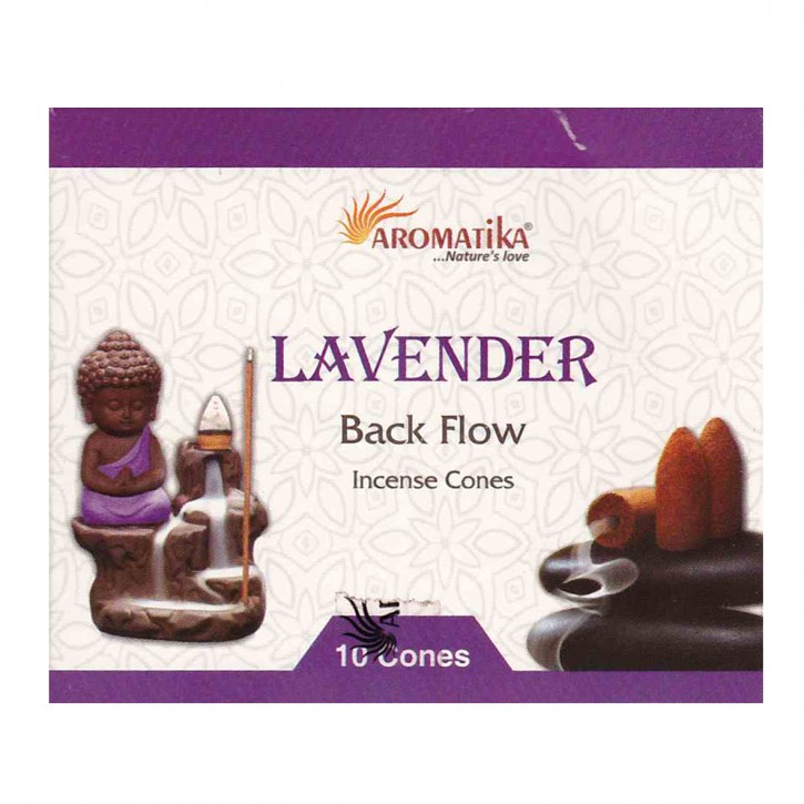 Backflow Incense Cones lavender