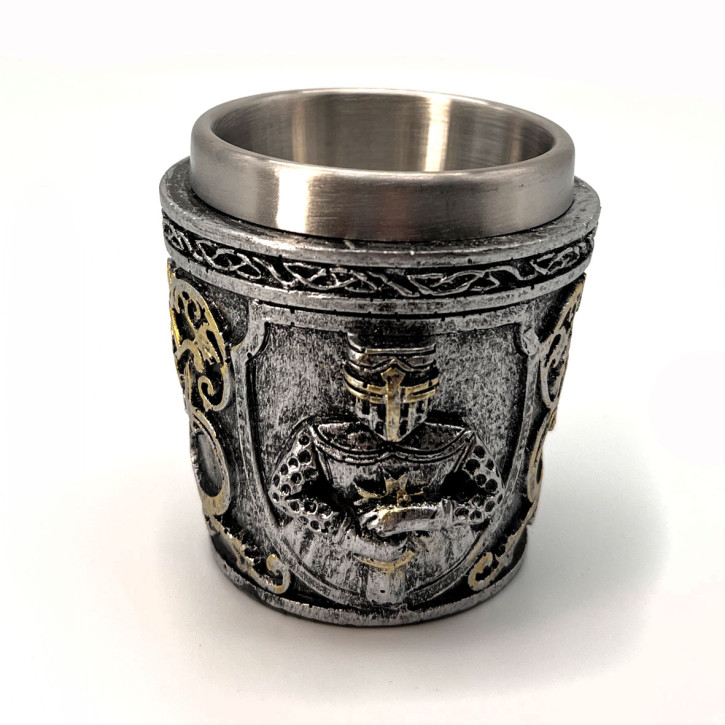 Knight's shot glass