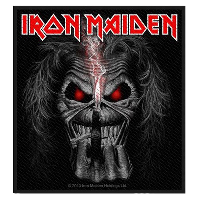 Patch Iron Maiden  Eddie Candle Finger