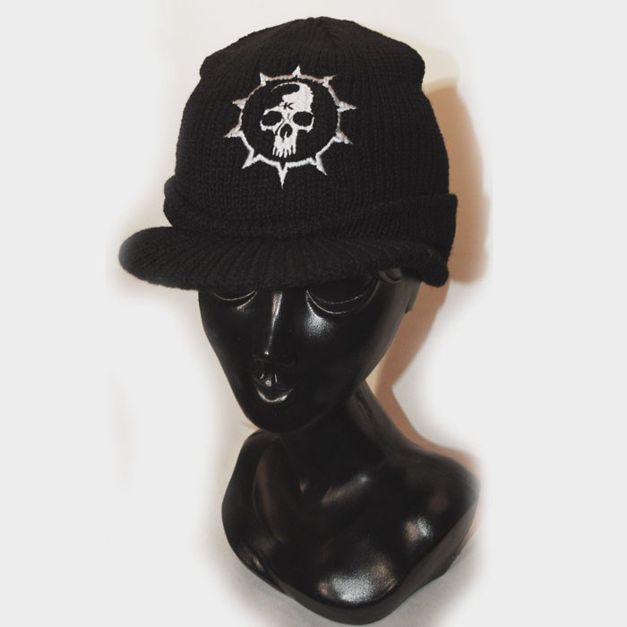 Krankheit Logo embroidered Shield Cap