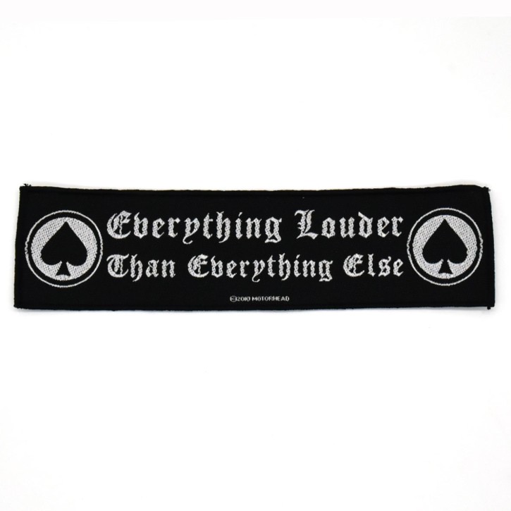Patch Motörhead Strip "Everything Louder Than Everything Else"