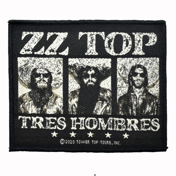 Patch ZZ Top " Tres Hombres"