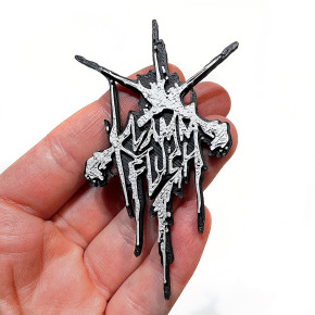 KLAMMFLUCH Anstecker Logo