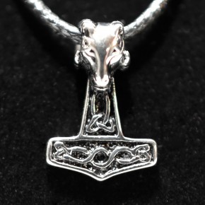 Steel pendant Thorhammer small